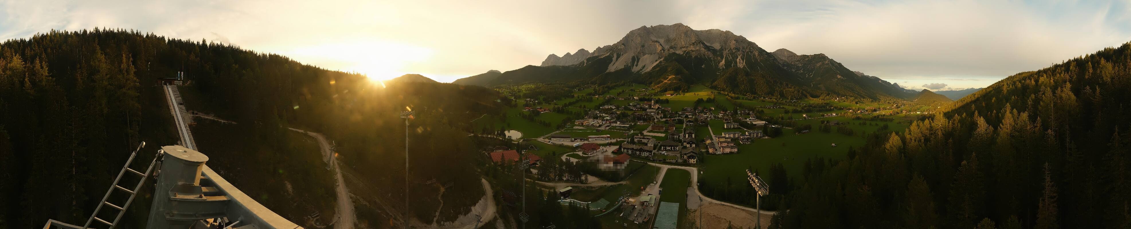 Archiv Foto Webcam Ramsau Skistadion