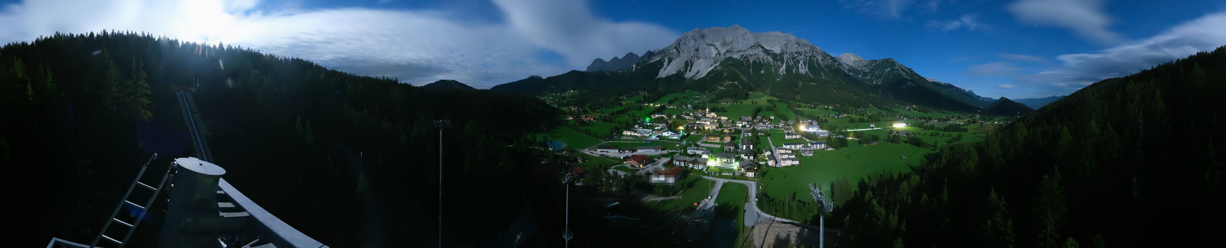 Archiv Foto Webcam Ramsau Skistadion