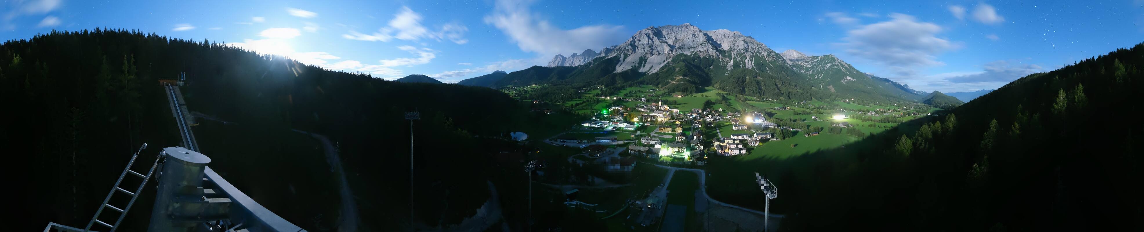Archiv Foto Webcam Ramsau Skistadion