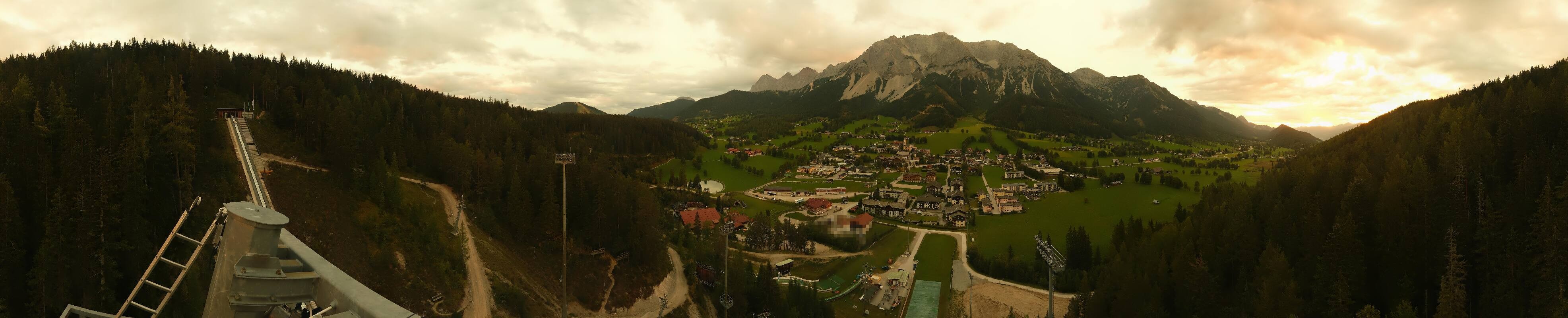 Archiv Foto Webcam Ramsau Skistadion