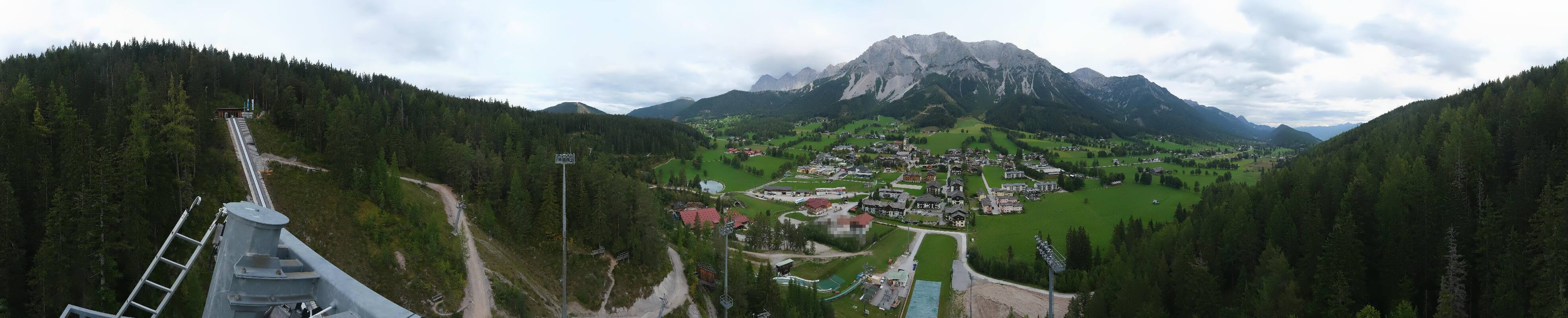 Archiv Foto Webcam Ramsau Skistadion