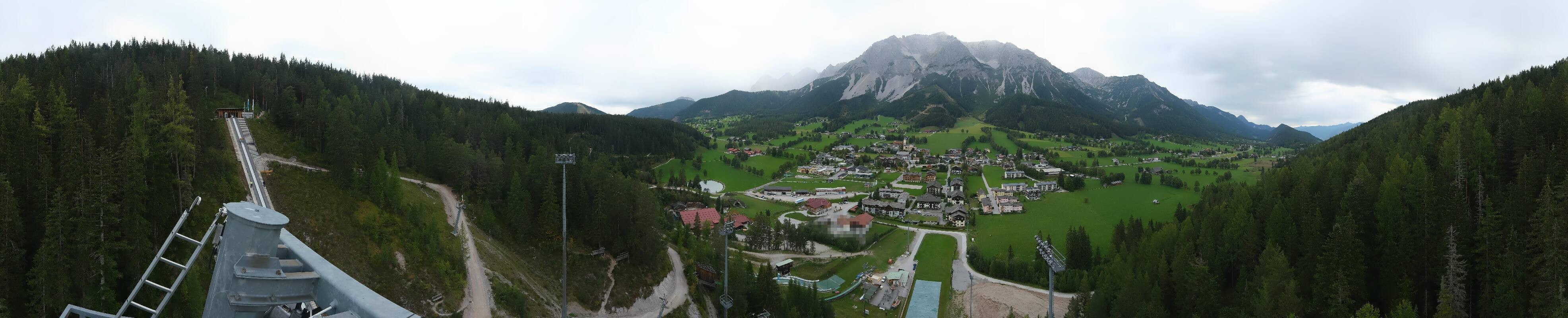 Archiv Foto Webcam Ramsau Skistadion
