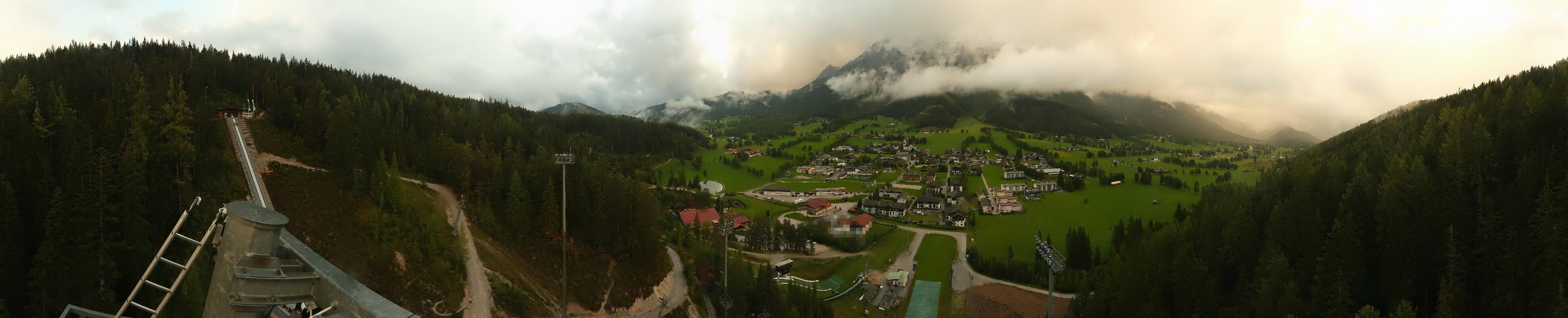 Archiv Foto Webcam Ramsau Skistadion