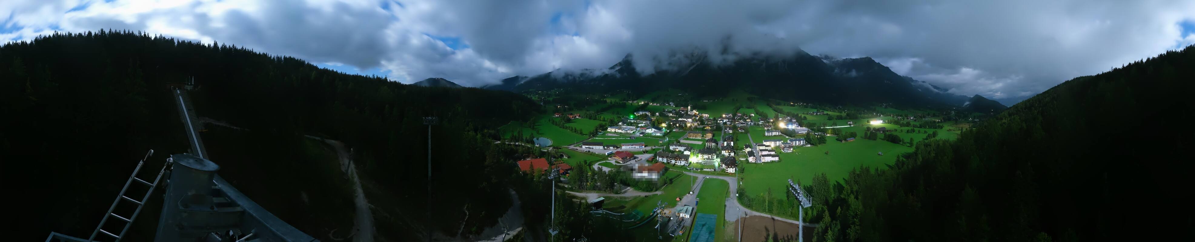 Archiv Foto Webcam Ramsau Skistadion