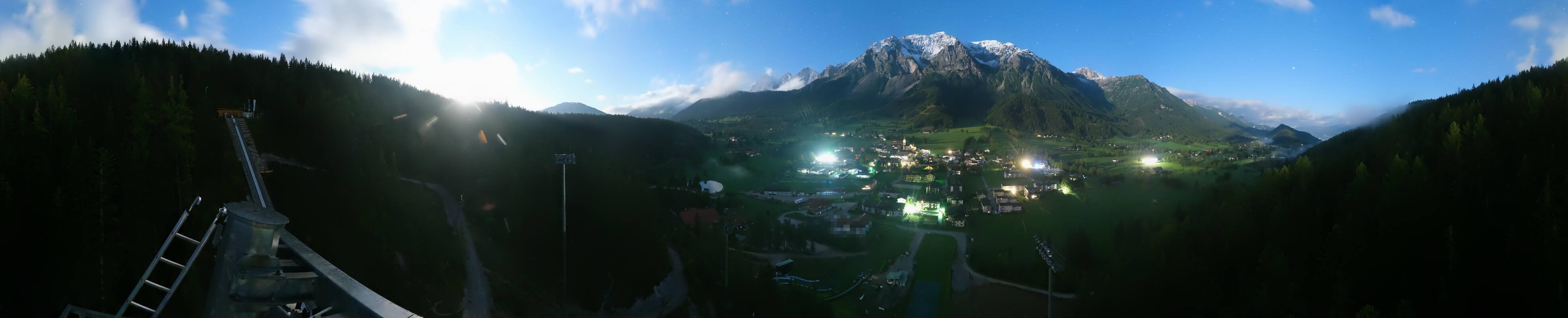Archiv Foto Webcam Ramsau Skistadion