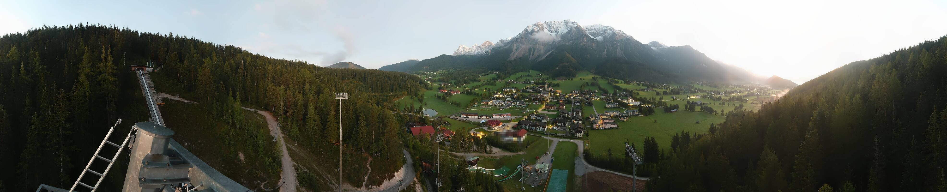 Archiv Foto Webcam Ramsau Skistadion