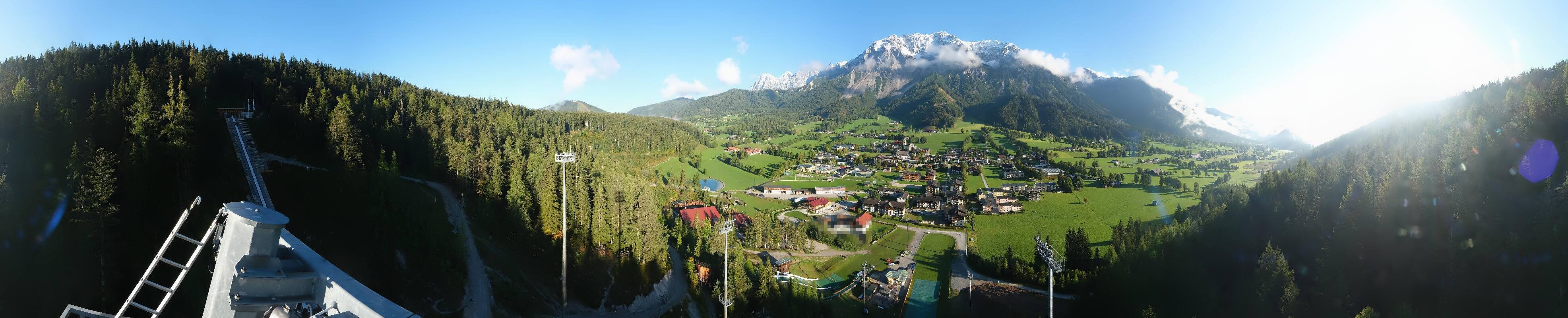 Archiv Foto Webcam Ramsau Skistadion