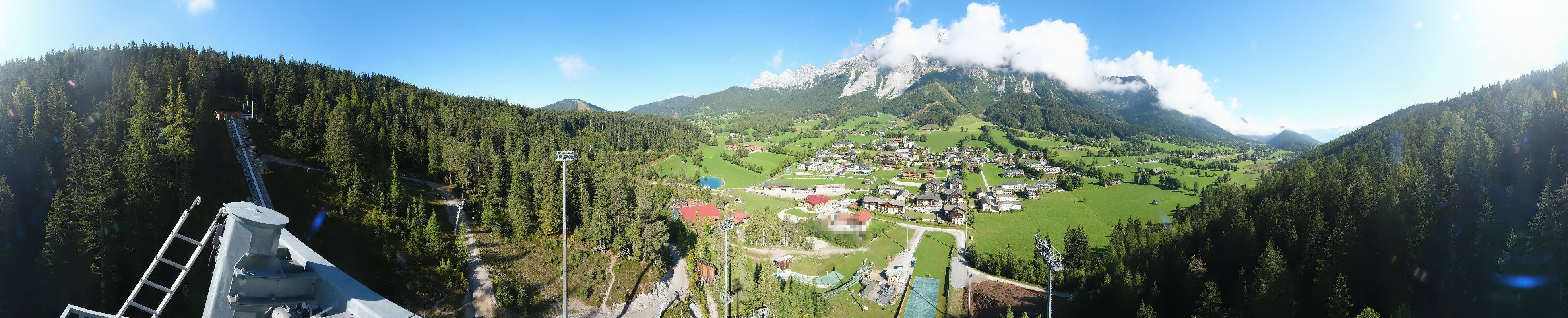 Archiv Foto Webcam Ramsau Skistadion