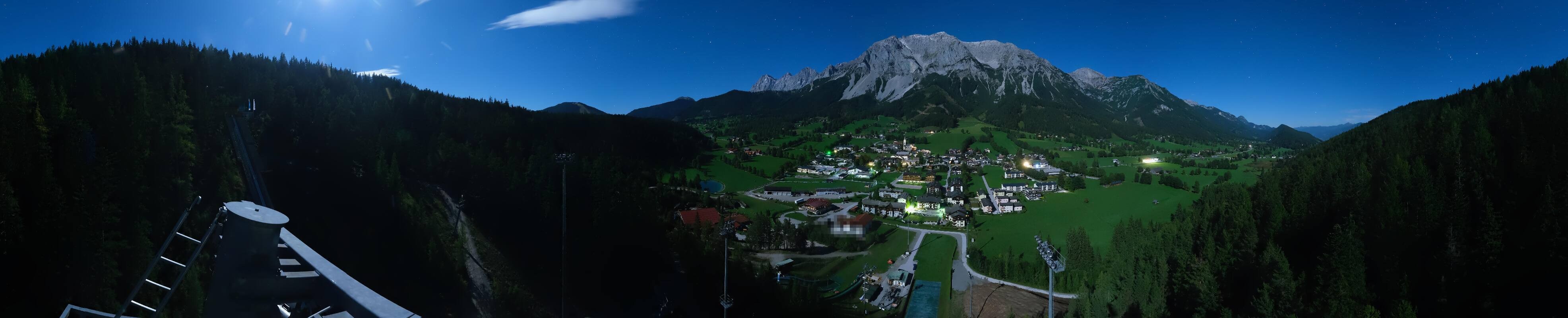 Archiv Foto Webcam Ramsau Skistadion