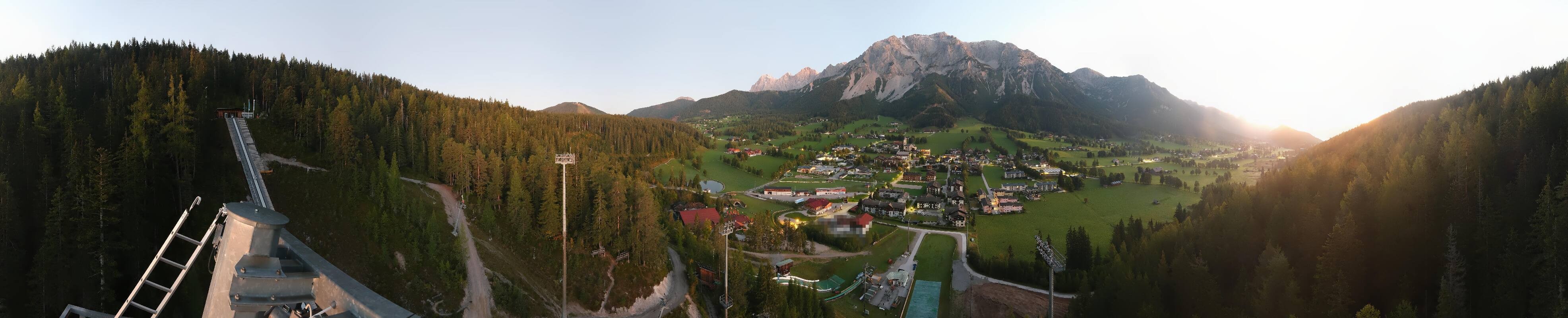 Archiv Foto Webcam Ramsau Skistadion