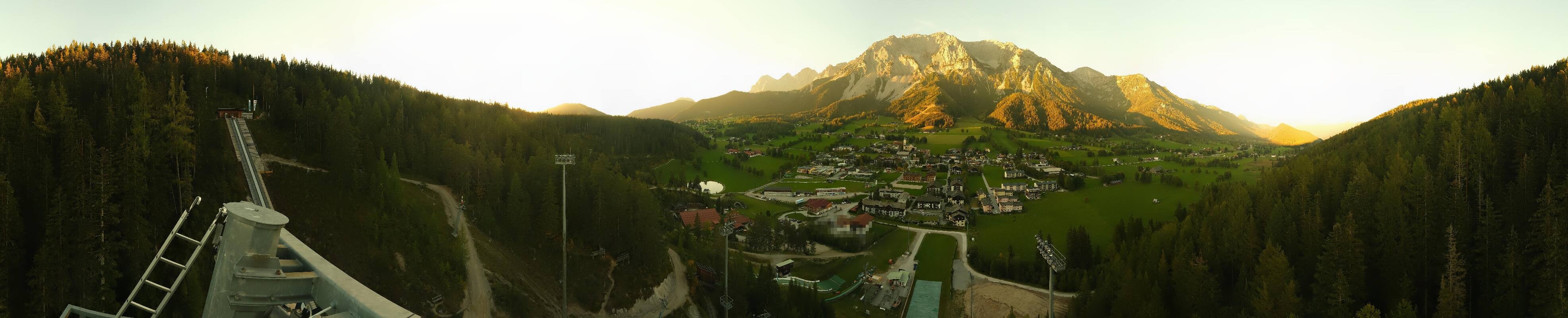 Archiv Foto Webcam Ramsau Skistadion