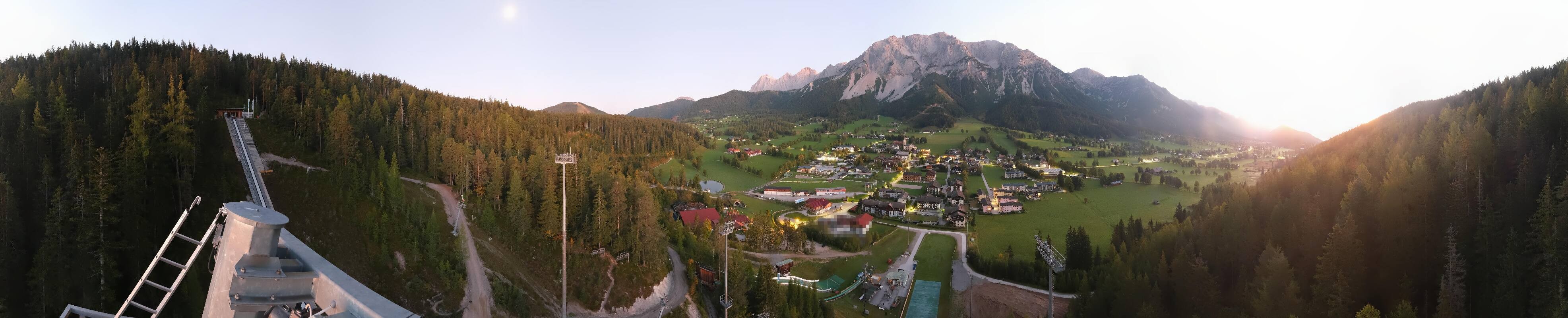Archiv Foto Webcam Ramsau Skistadion