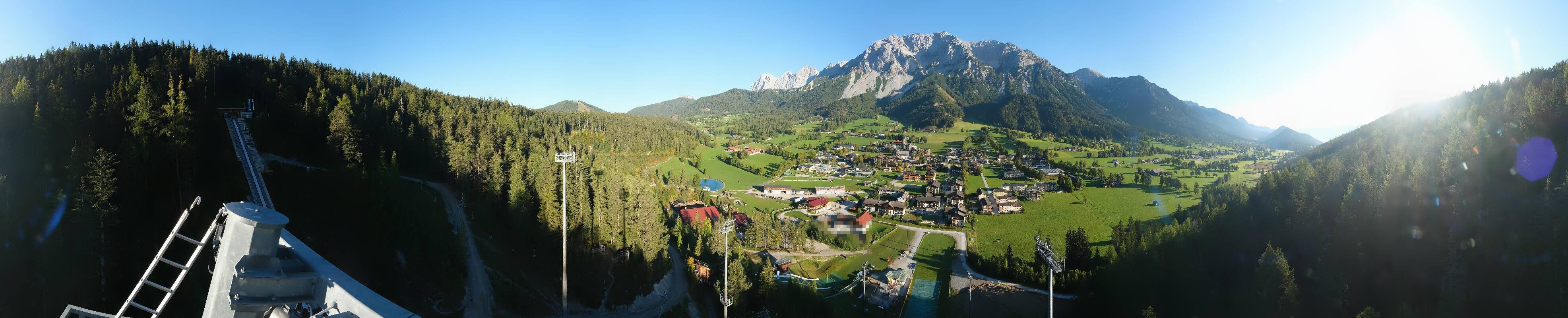 Archiv Foto Webcam Ramsau Skistadion