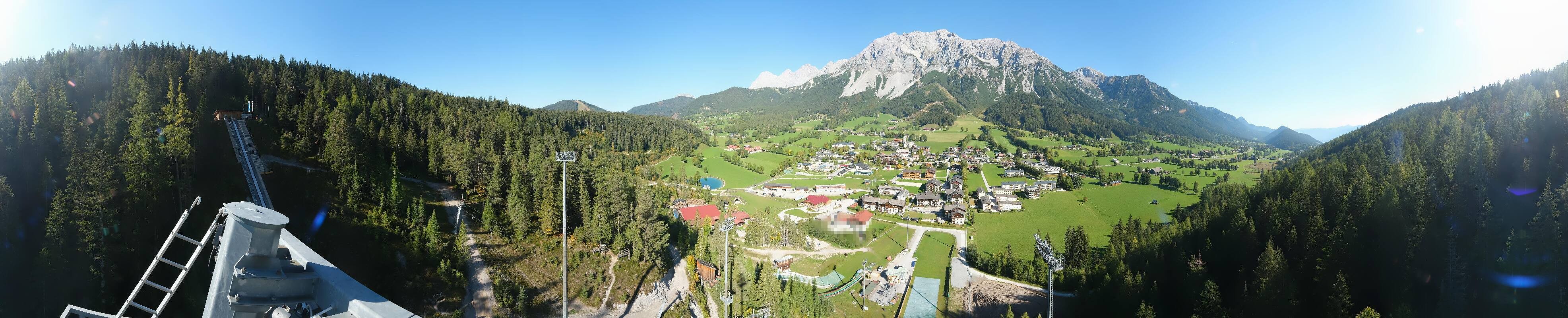 Archiv Foto Webcam Ramsau Skistadion