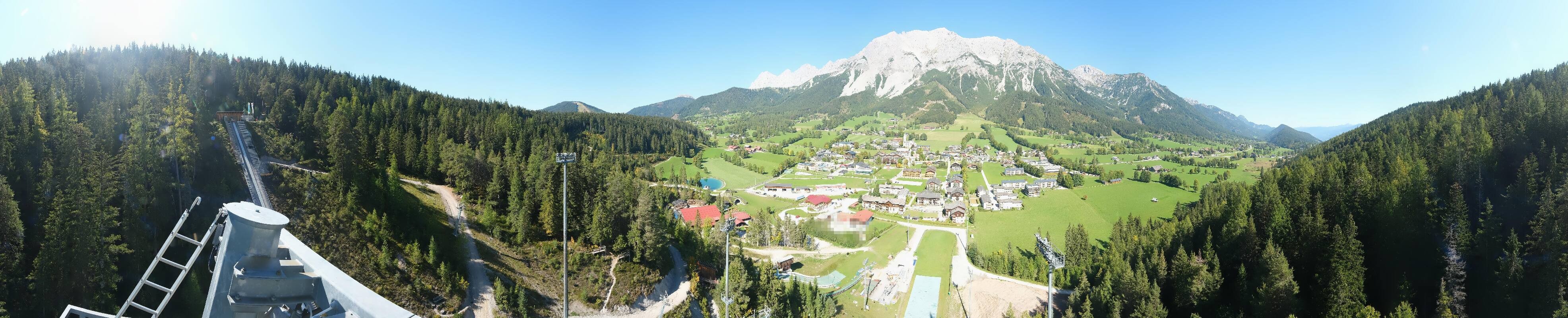 Archiv Foto Webcam Ramsau Skistadion