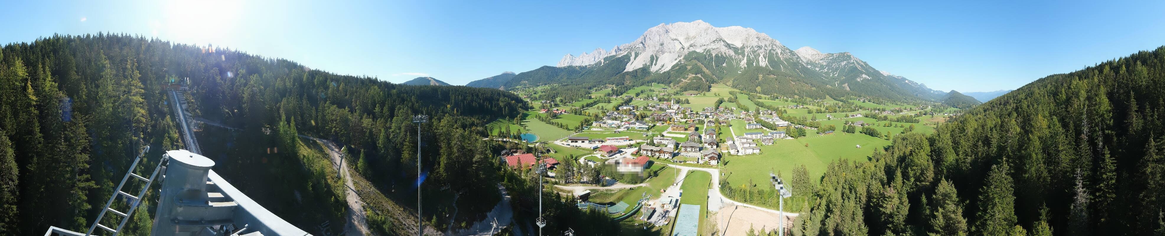 Archiv Foto Webcam Ramsau Skistadion