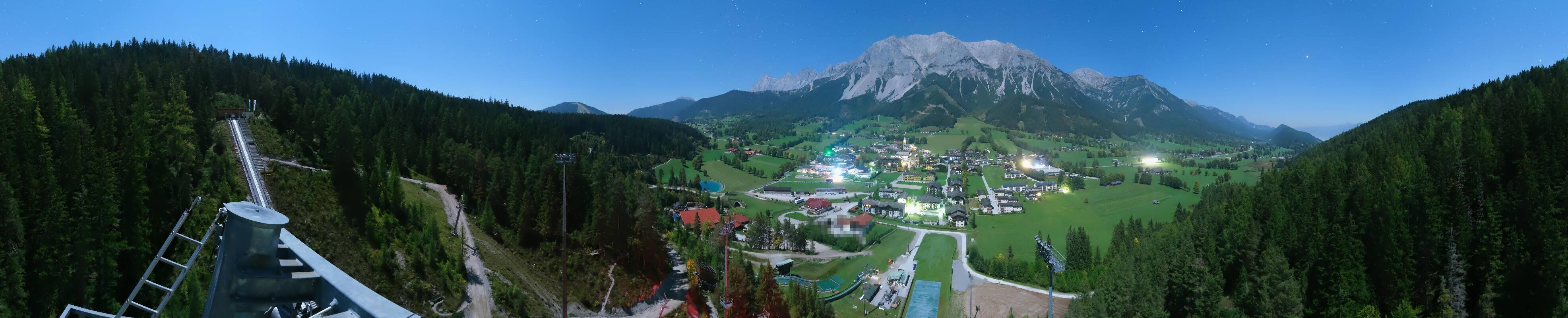 Archiv Foto Webcam Ramsau Skistadion