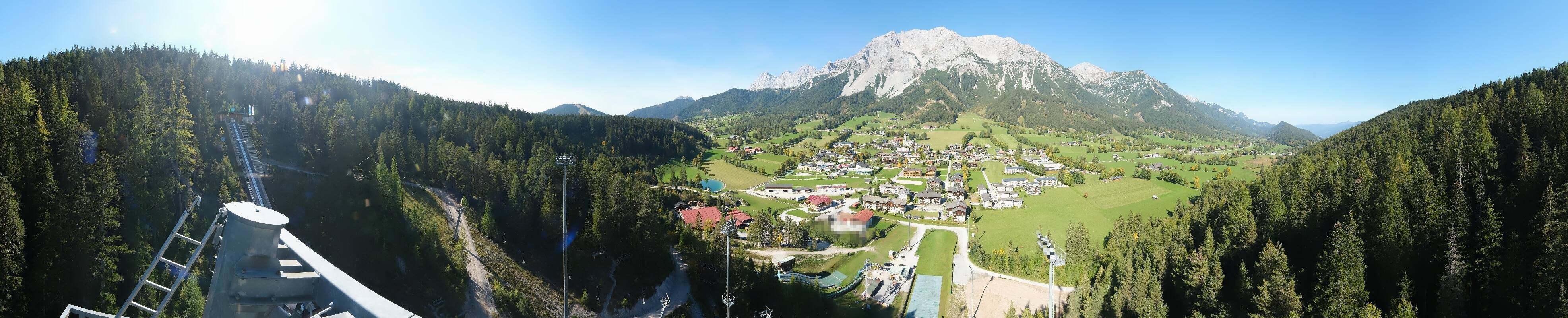 Archiv Foto Webcam Ramsau Skistadion