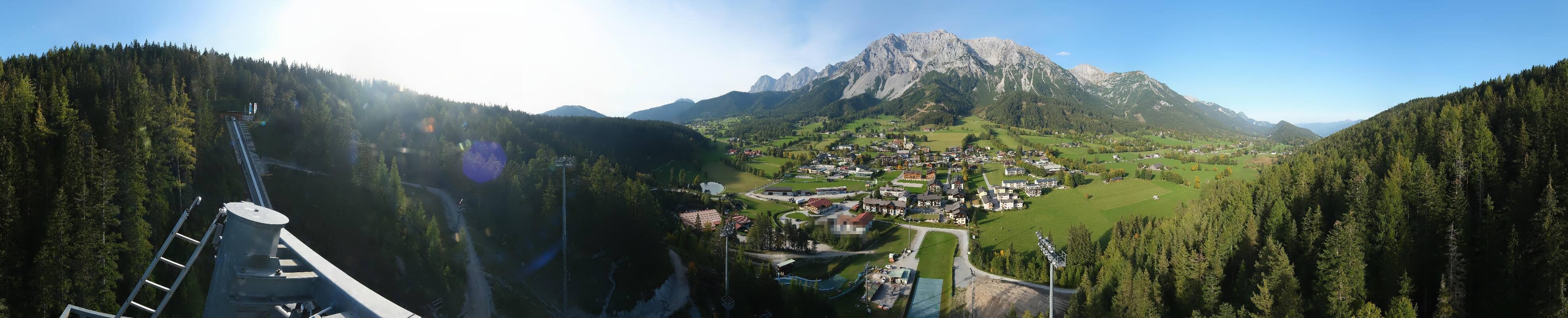 Archiv Foto Webcam Ramsau Skistadion