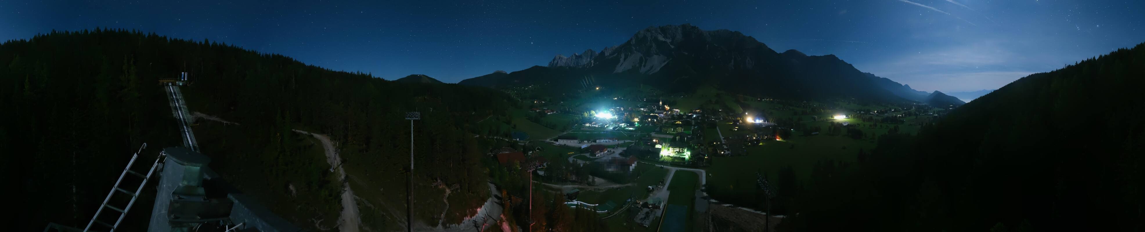 Archiv Foto Webcam Ramsau Skistadion