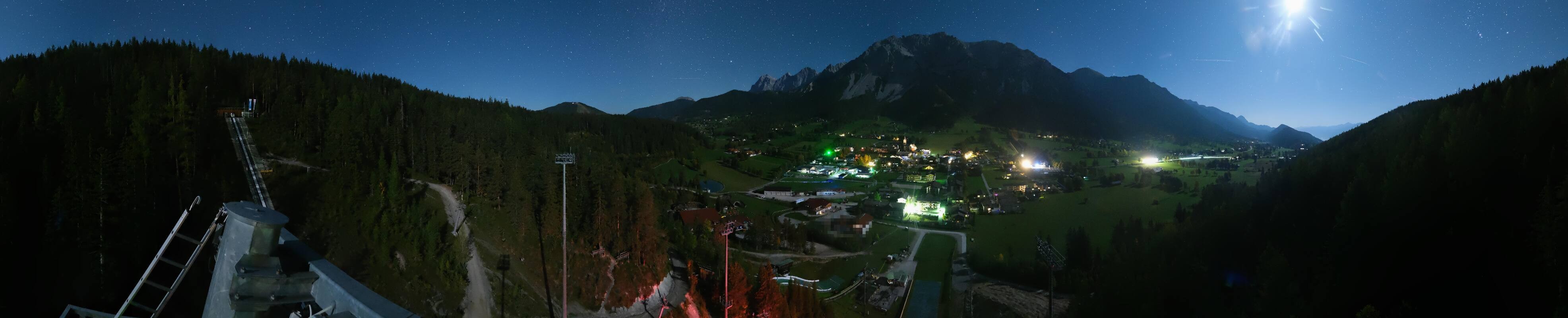 Archiv Foto Webcam Ramsau Skistadion