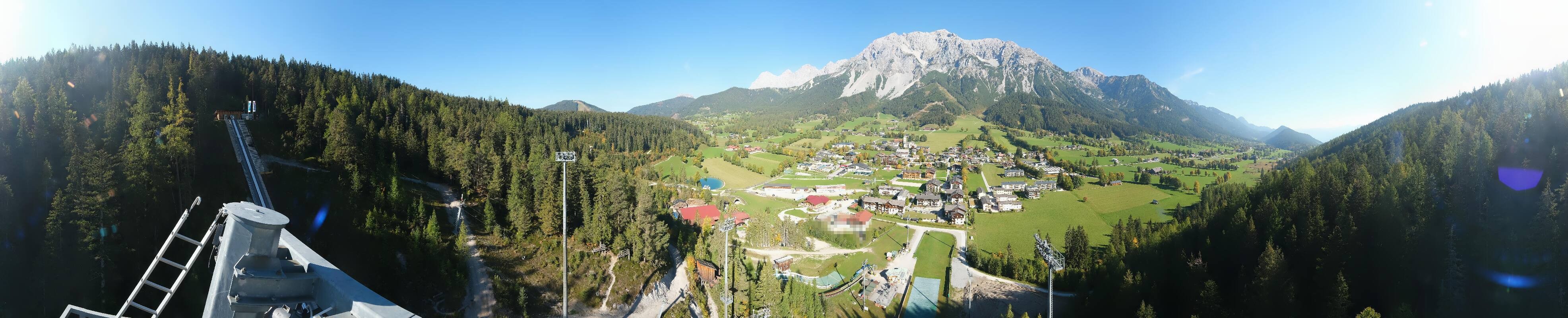 Archiv Foto Webcam Ramsau Skistadion