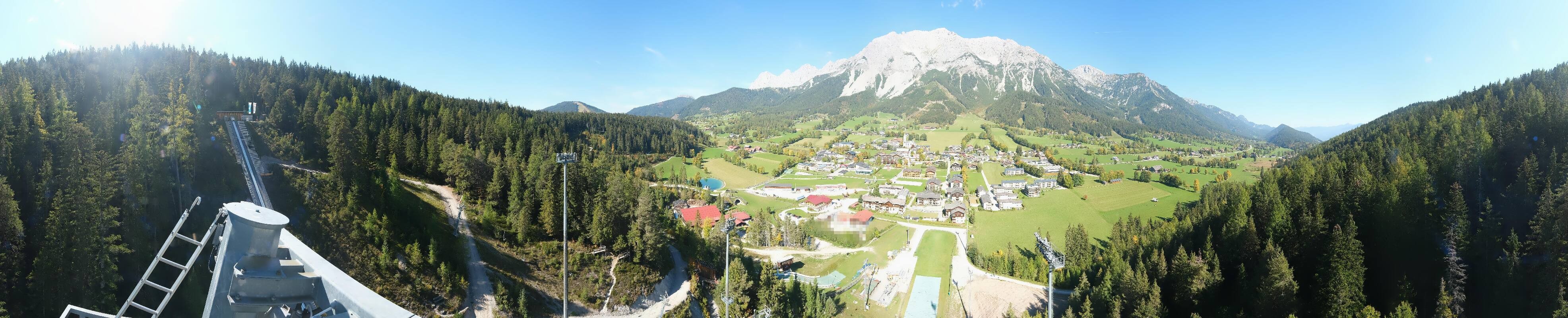 Archiv Foto Webcam Ramsau Skistadion