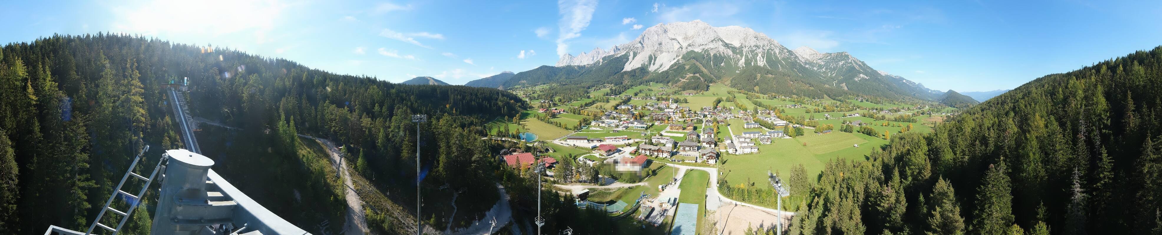 Archiv Foto Webcam Ramsau Skistadion
