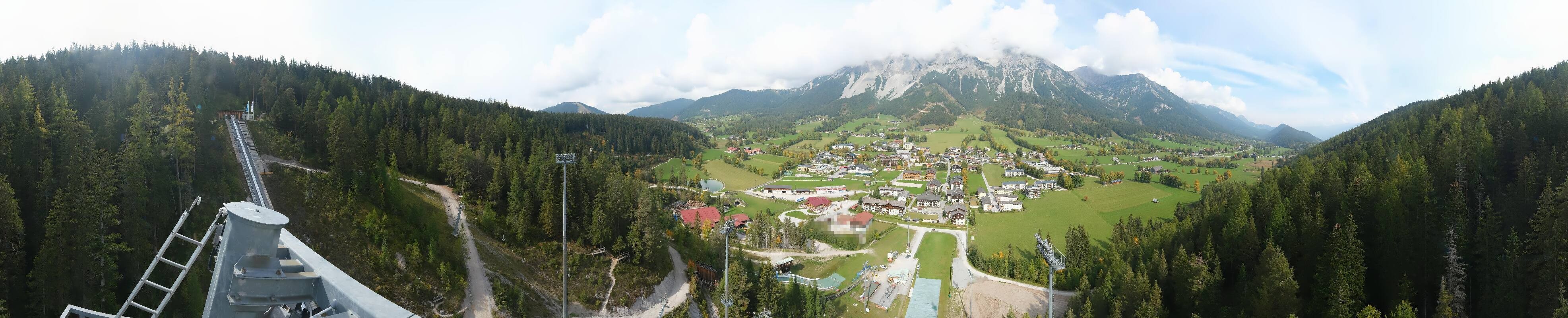 Archiv Foto Webcam Ramsau Skistadion