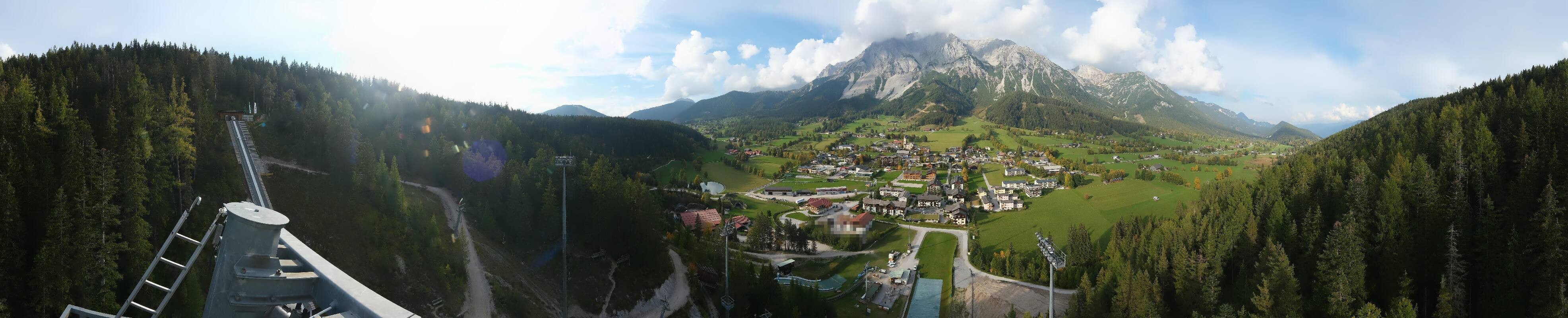 Archiv Foto Webcam Ramsau Skistadion