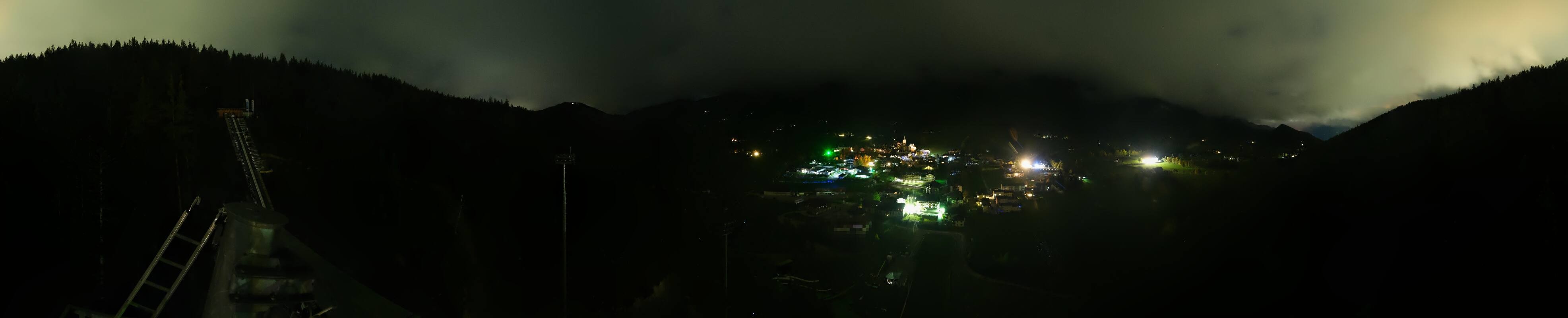 Archived image Webcam Panoramic view Ramsau ski stadium