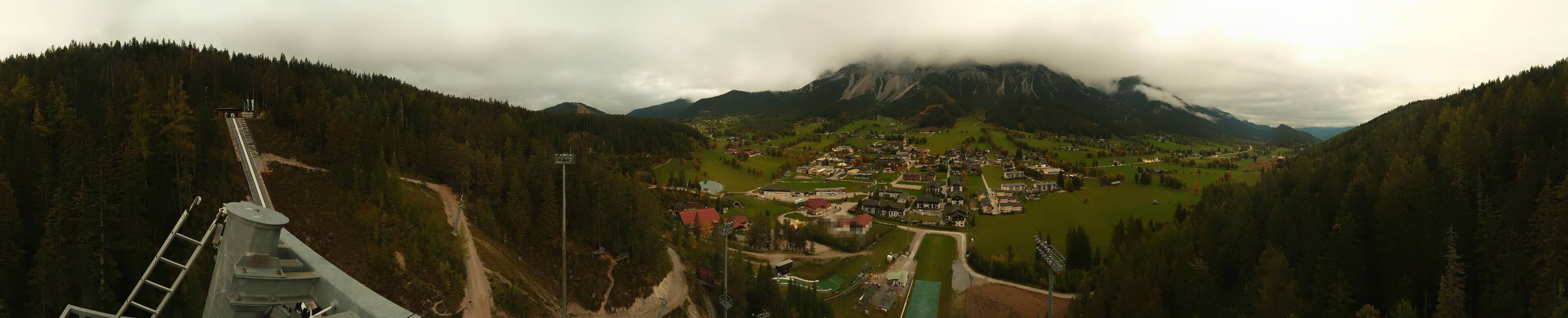 Archiv Foto Webcam Ramsau Skistadion
