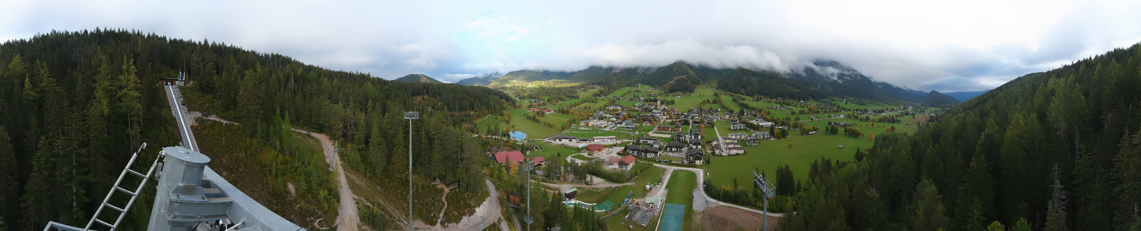 Archiv Foto Webcam Ramsau Skistadion