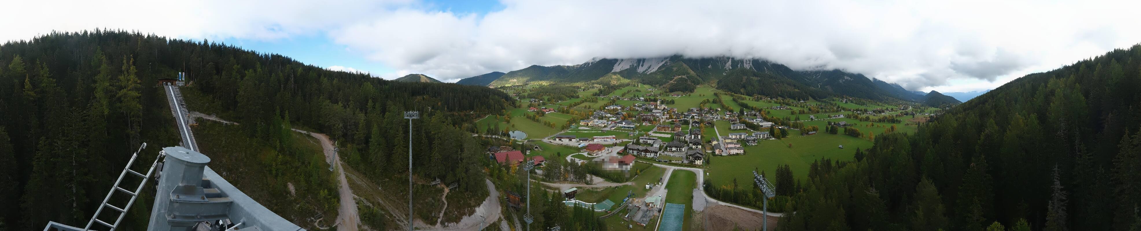 Archiv Foto Webcam Ramsau Skistadion