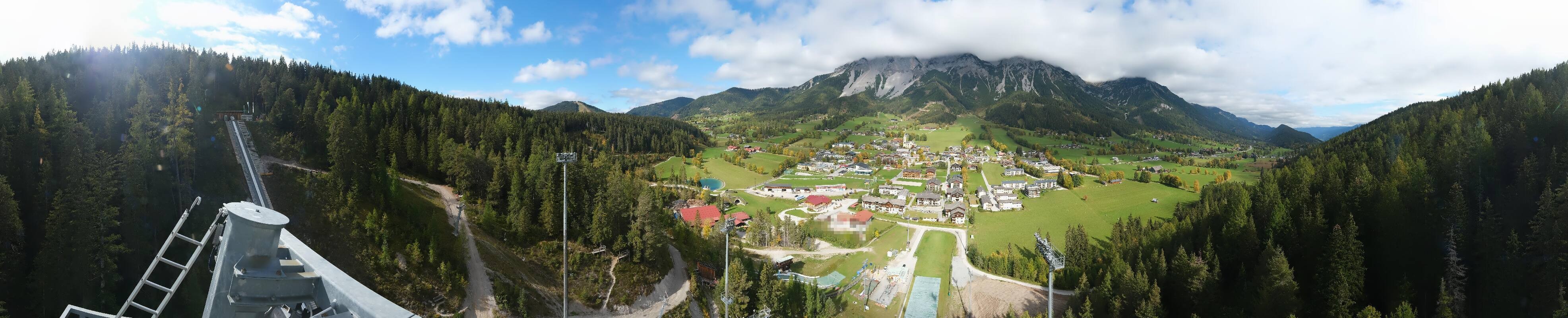 Archiv Foto Webcam Ramsau Skistadion