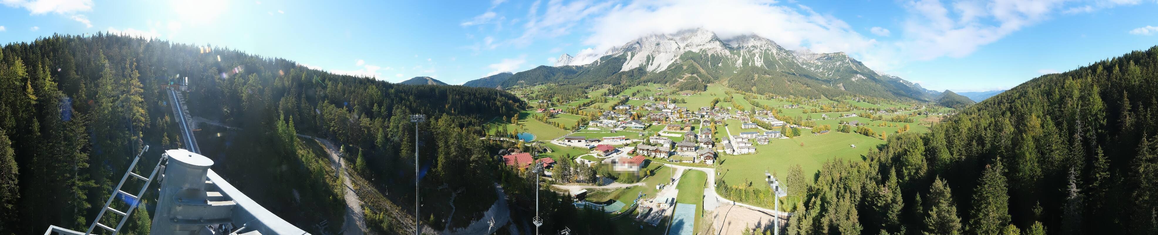 Archiv Foto Webcam Ramsau Skistadion