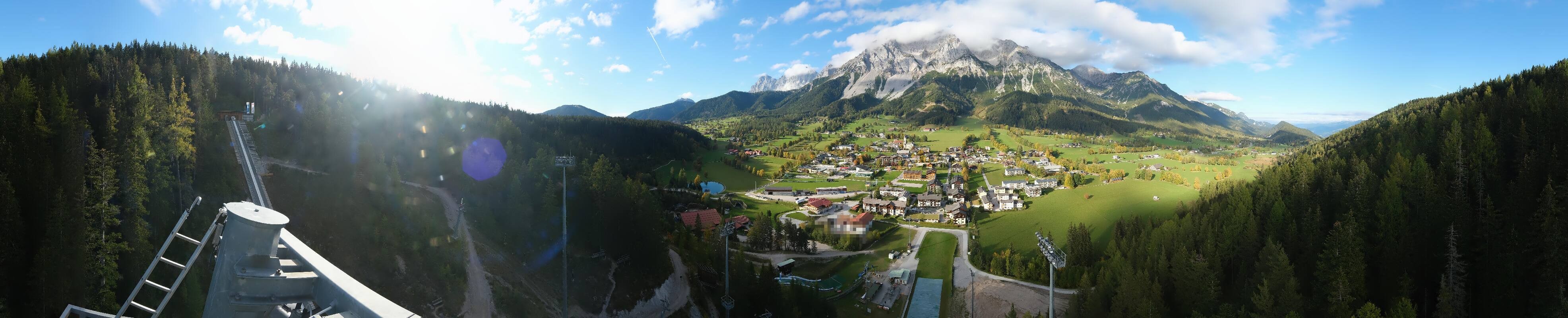 Archiv Foto Webcam Ramsau Skistadion