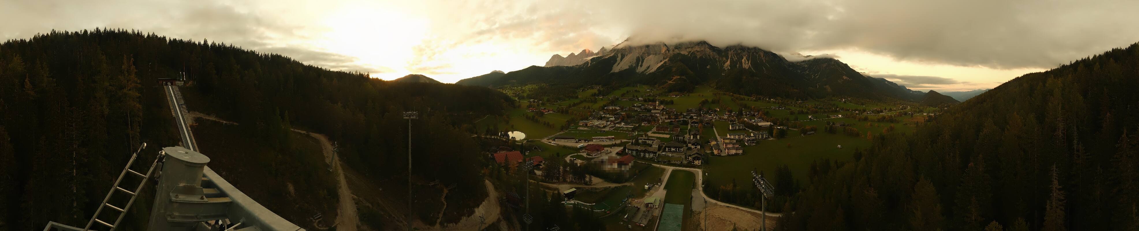 Archiv Foto Webcam Ramsau Skistadion