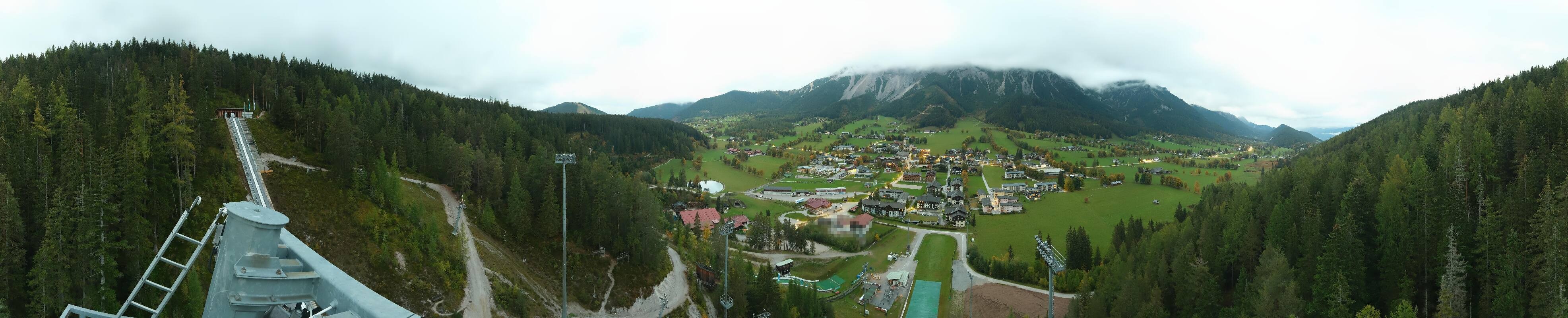 Archiv Foto Webcam Ramsau Skistadion