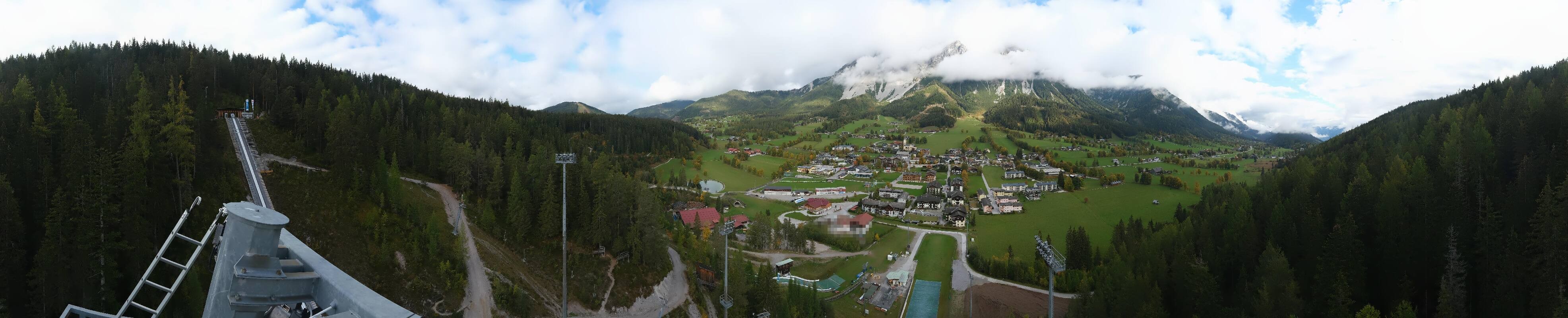 Archiv Foto Webcam Ramsau Skistadion