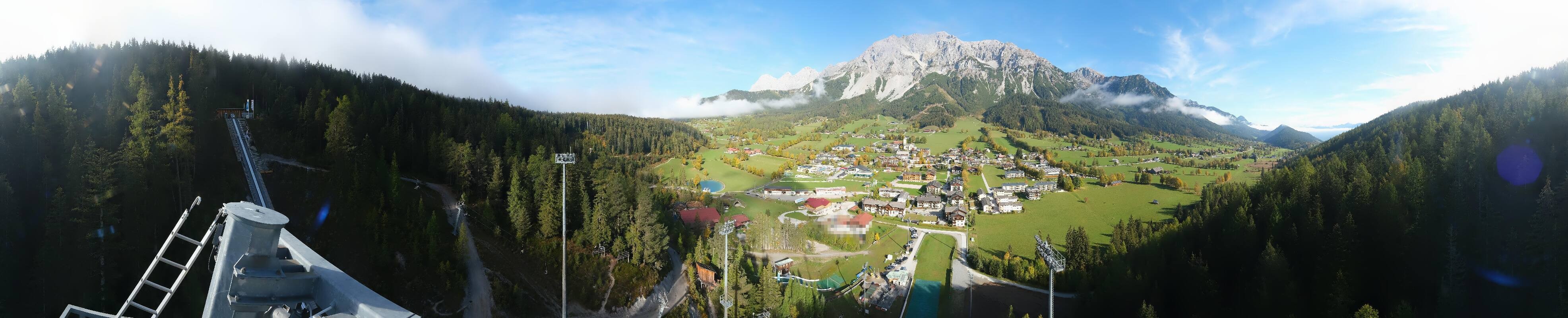 Archiv Foto Webcam Ramsau Skistadion