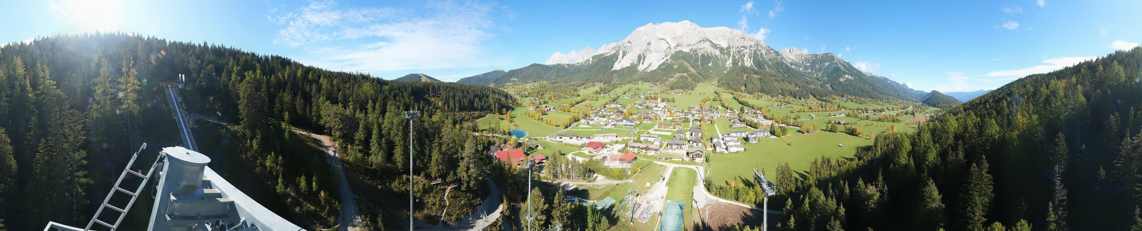 Archiv Foto Webcam Ramsau Skistadion