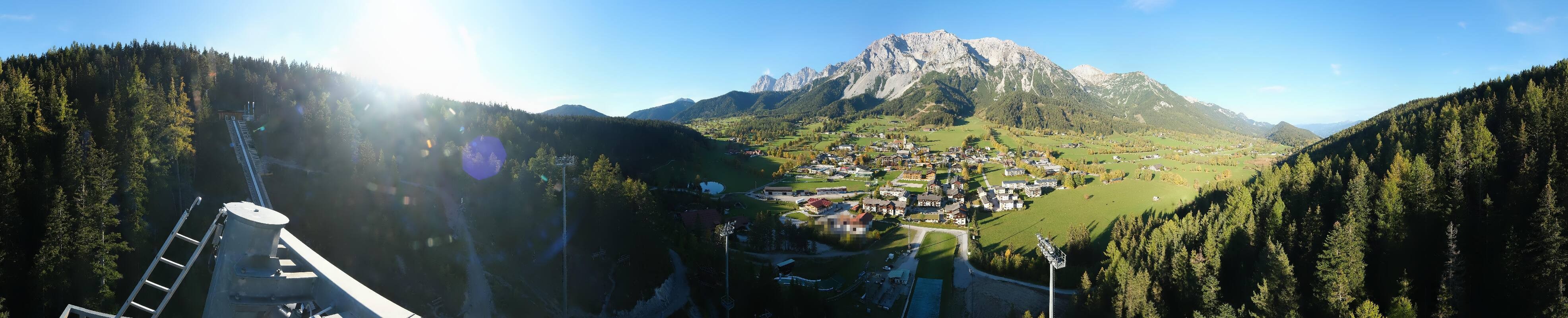 Archiv Foto Webcam Ramsau Skistadion