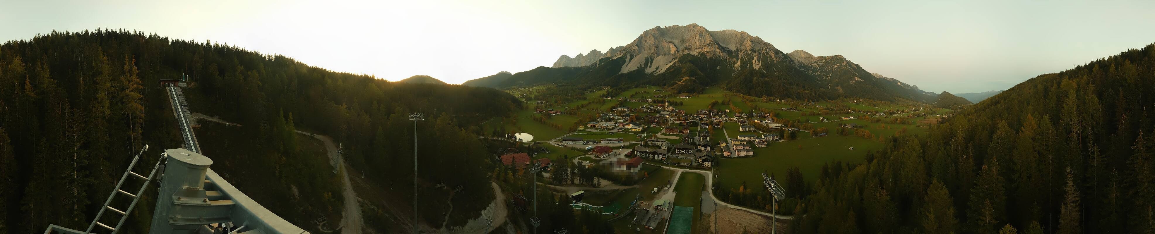 Archiv Foto Webcam Ramsau Skistadion