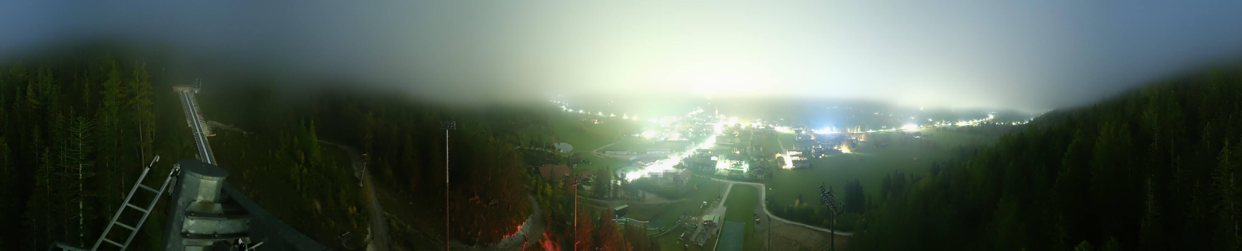 Archived image Webcam Panoramic view Ramsau ski stadium