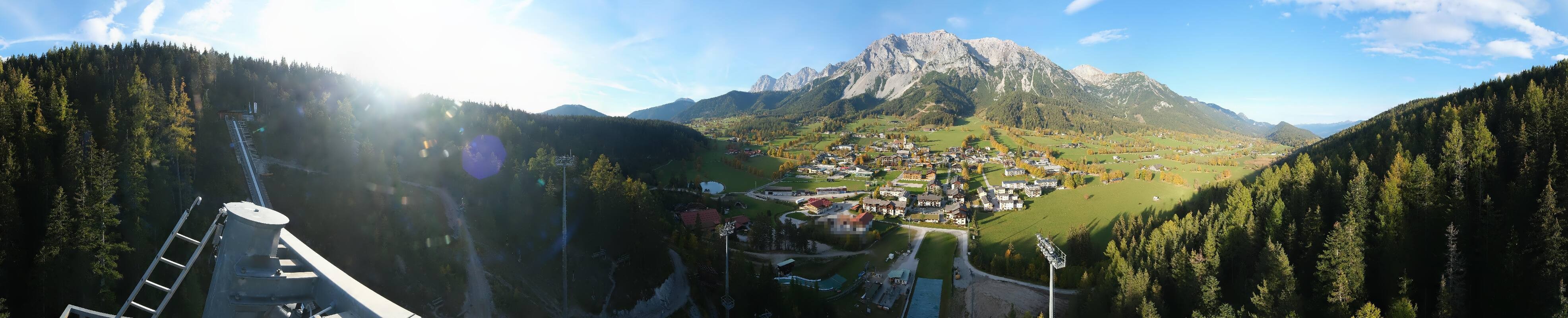 Archiv Foto Webcam Ramsau Skistadion