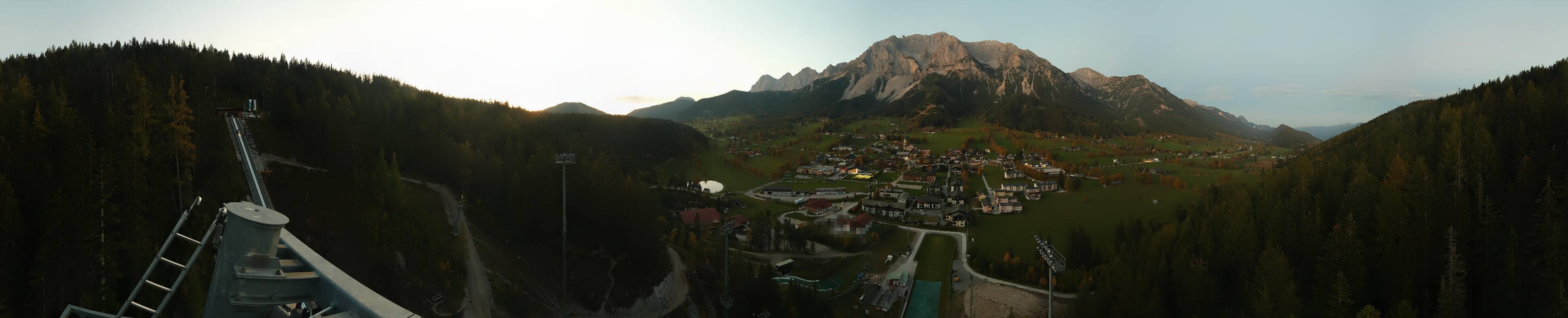Archiv Foto Webcam Ramsau Skistadion