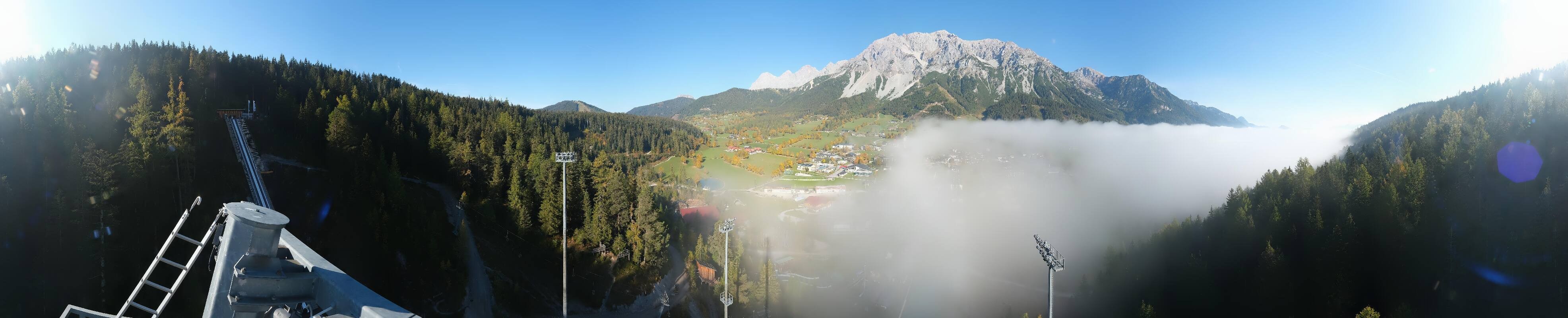 Archiv Foto Webcam Ramsau Skistadion