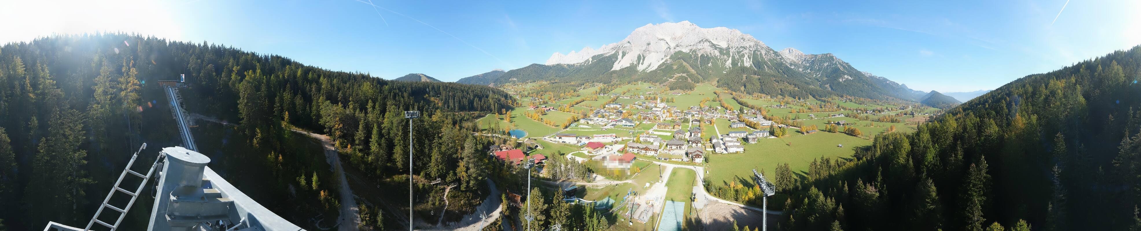 Archiv Foto Webcam Ramsau Skistadion