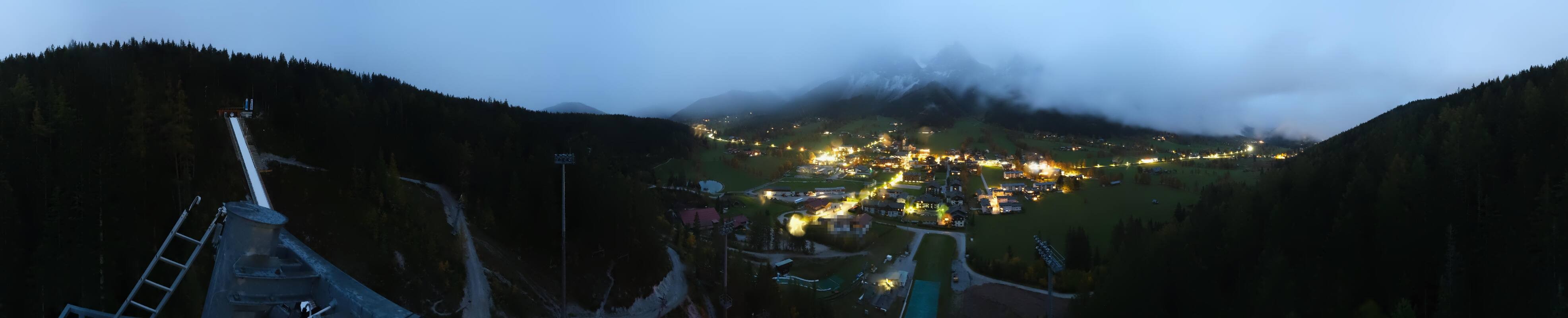 Archiv Foto Webcam Ramsau Skistadion